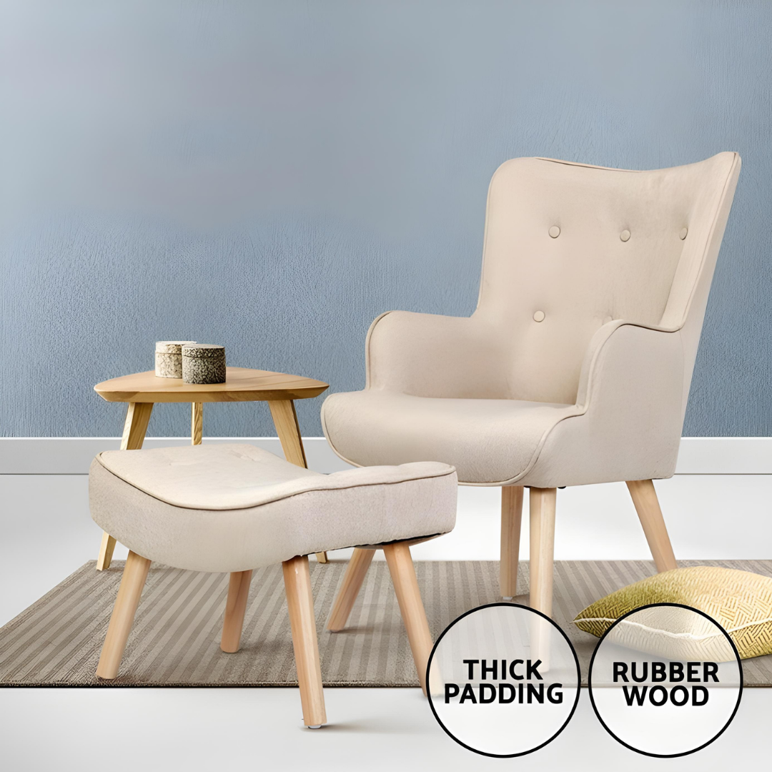 The Majestic Lounger & Ottoman