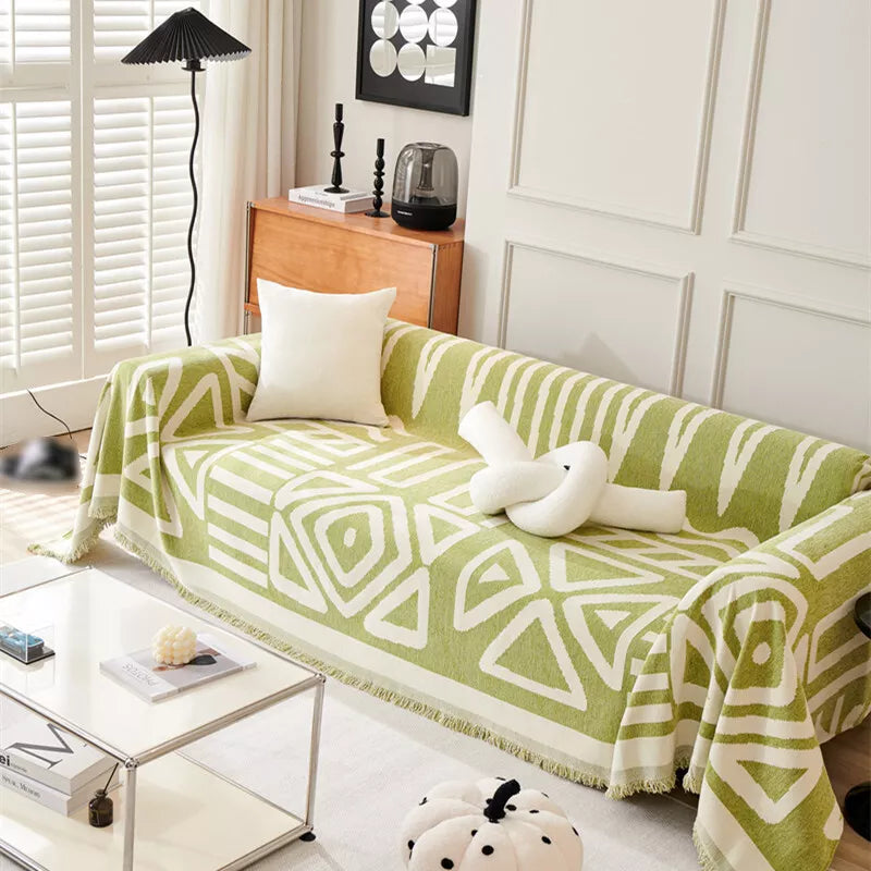 Chenille Couch Cover Protector