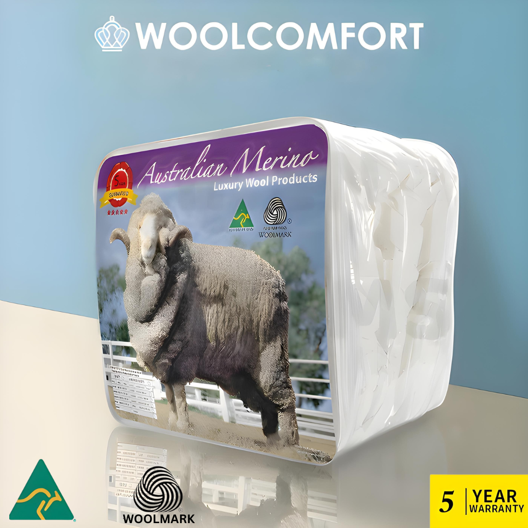 Premium Aussie Wool Doona 100% Merino Comfort